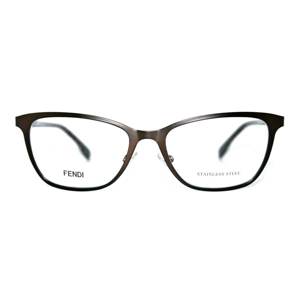 Fendi FF0011 7SR Brown Havana Eyeglasses Frames 53-17-135MM W/case