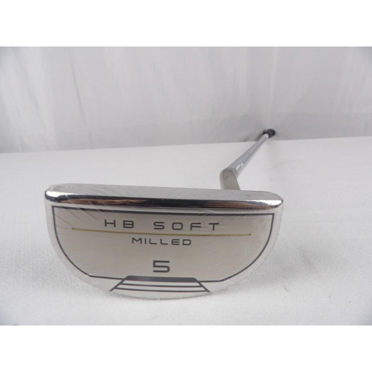 Cleveland Golf HB Soft Milled 5 Slant Neck Putter 34 Steel Shaft