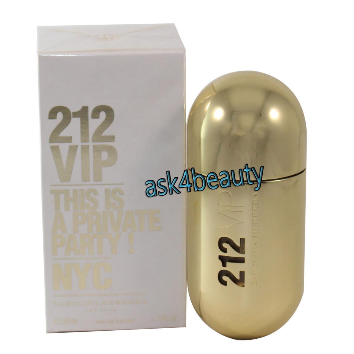 212 Vip Nyc BY Carolina Herrera 2.7 OZ Edp Spray For Women IN A Box