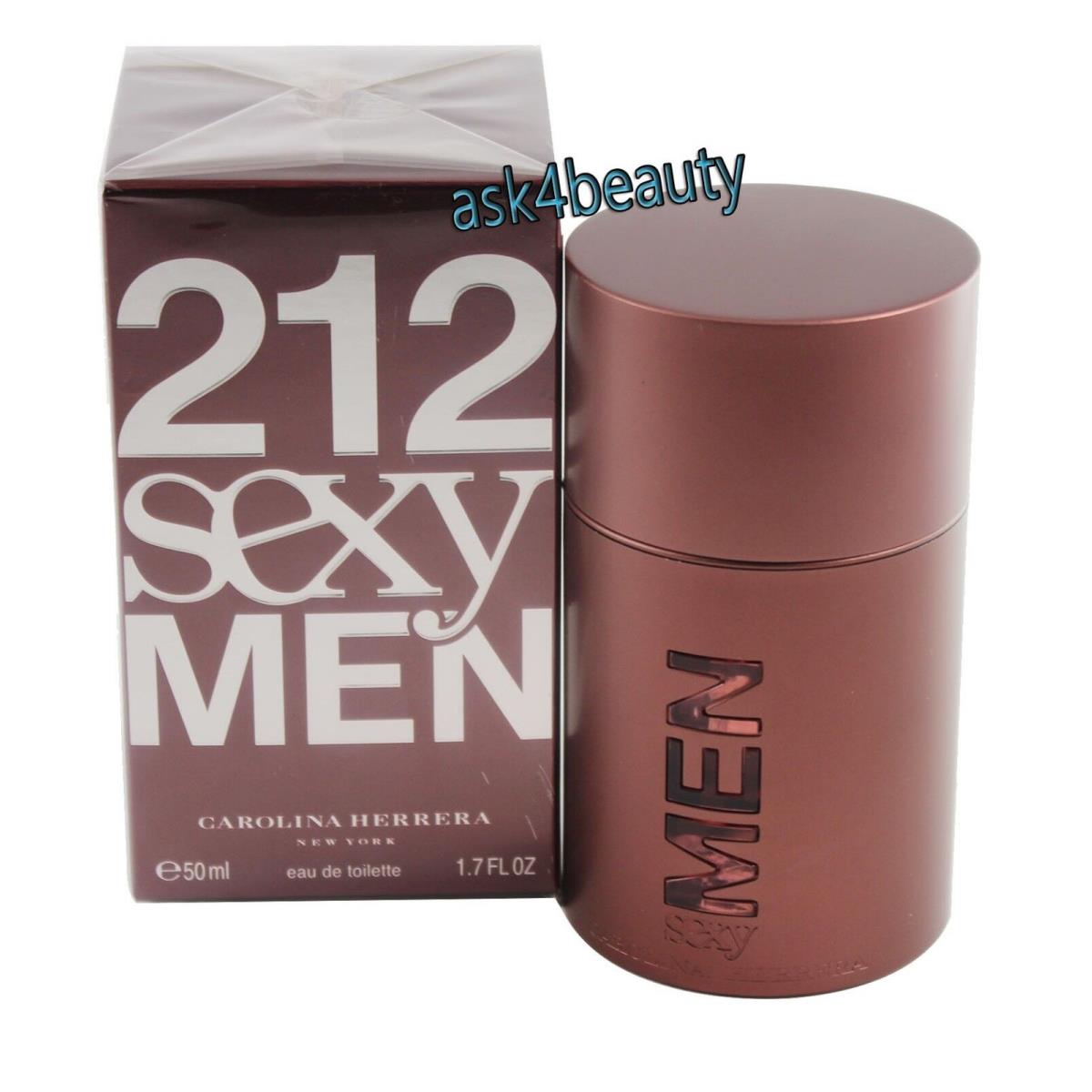 212 Sexy By Carolina Herrera 1.7oz/50ml Edt Spray For Men