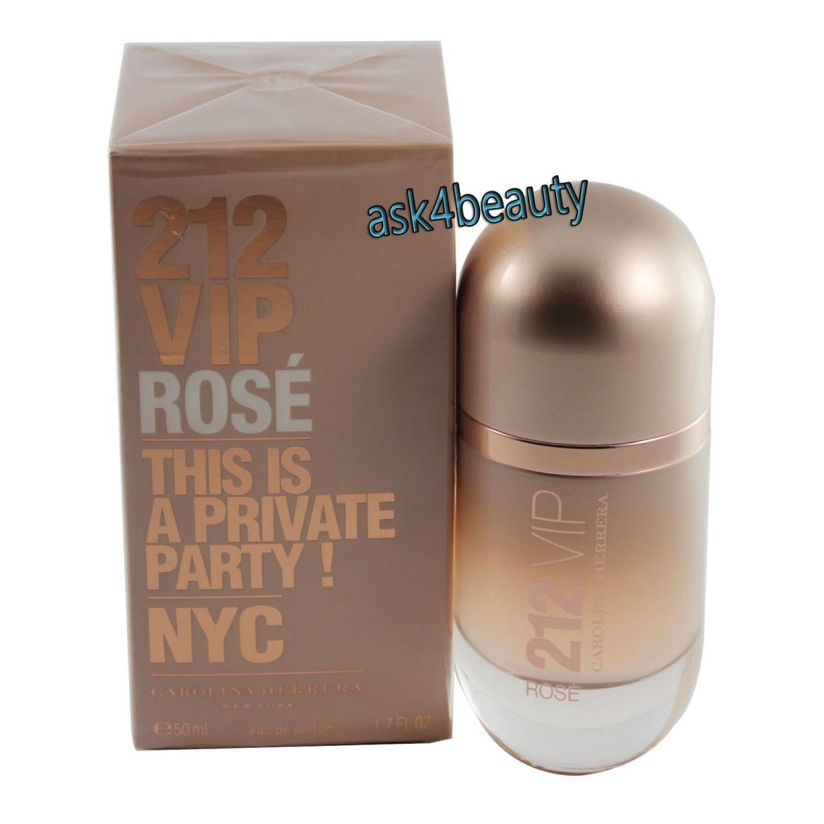 212 Vip Rose Nyc BY Carolina Herrera 1.7 OZ Edp Spray For Women IN A Box