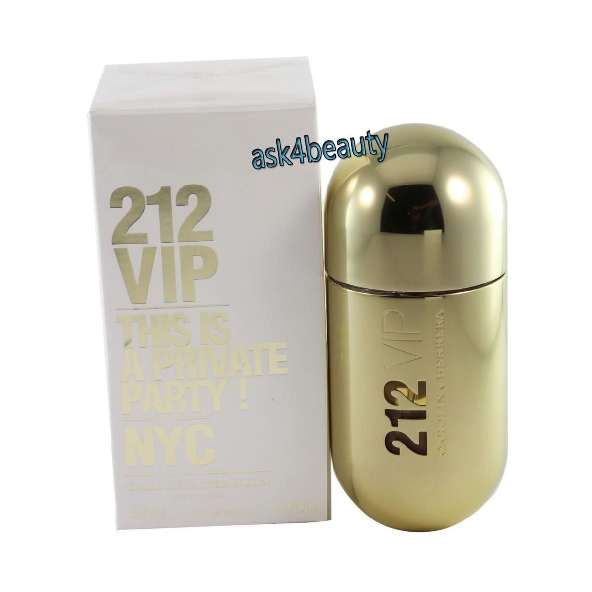 212 Vip Nyc BY Carolina Herrera 1.7 OZ Edp Spray For Women IN A Box