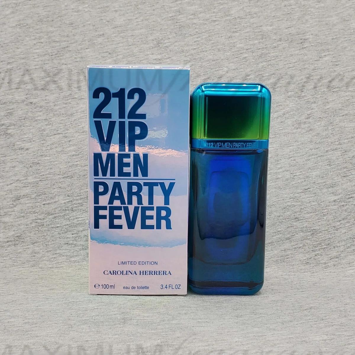 Men Carolina Herrera 212 Vip Party Fever 100ml 3.4 fl oz Edt