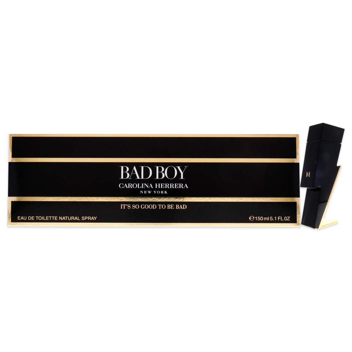 Bad Boy by Carolina Herrera - 5.1 oz Edt Spray Cologne For Men