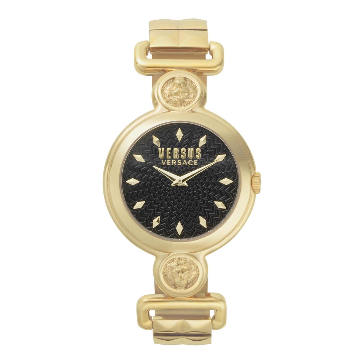 Versus Versace Womens Sunnyridge Gold 34mm Bracelet Fashion Watch