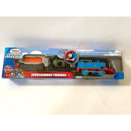 Mattel Thomas & Friends Trackmaster Thomas Friends Trackmaster Motorized Steelworks Thomas Train Set - Opn Bx