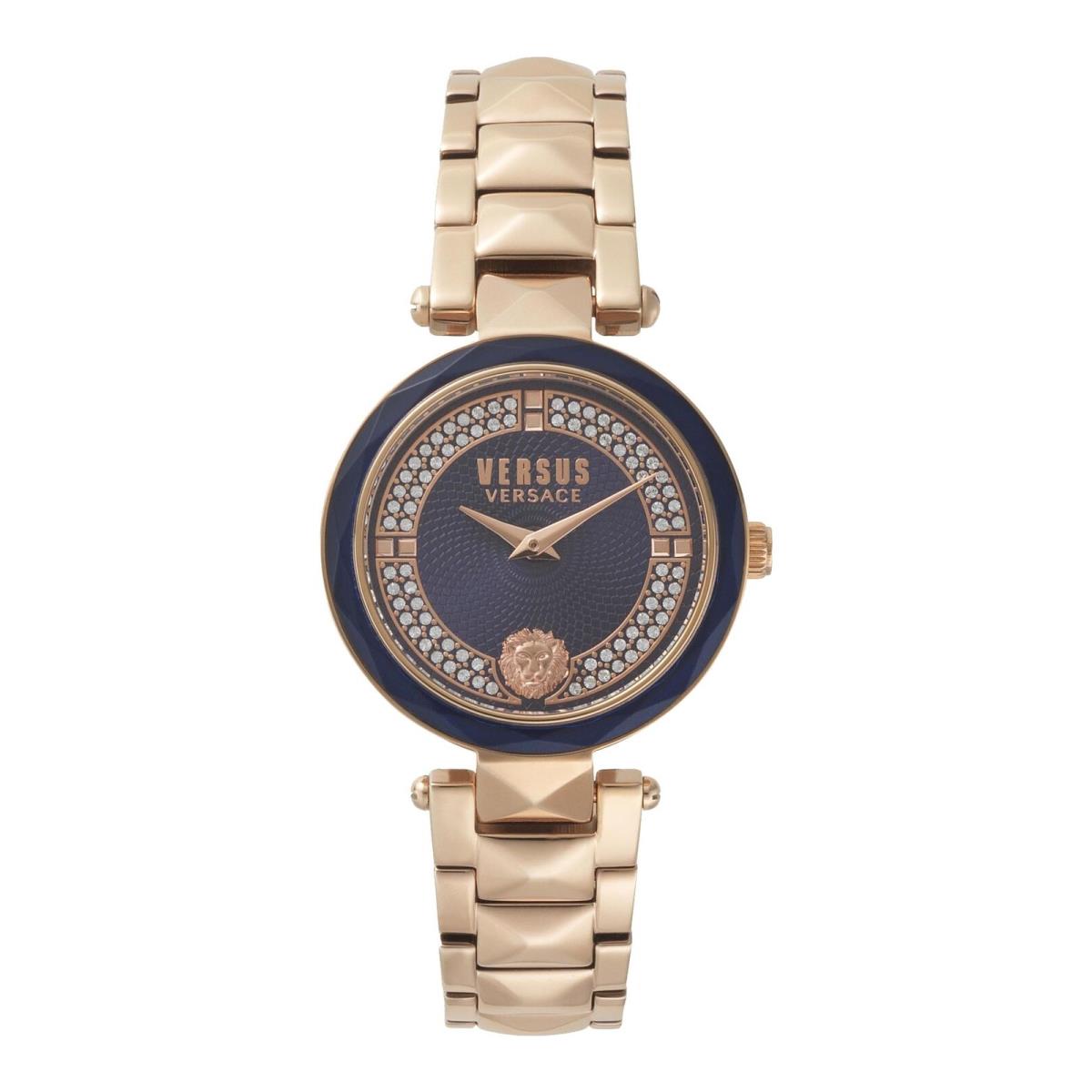 Versus Versace Womens Covent Garden Rosegold 36mm Bracelet Fashion Watch