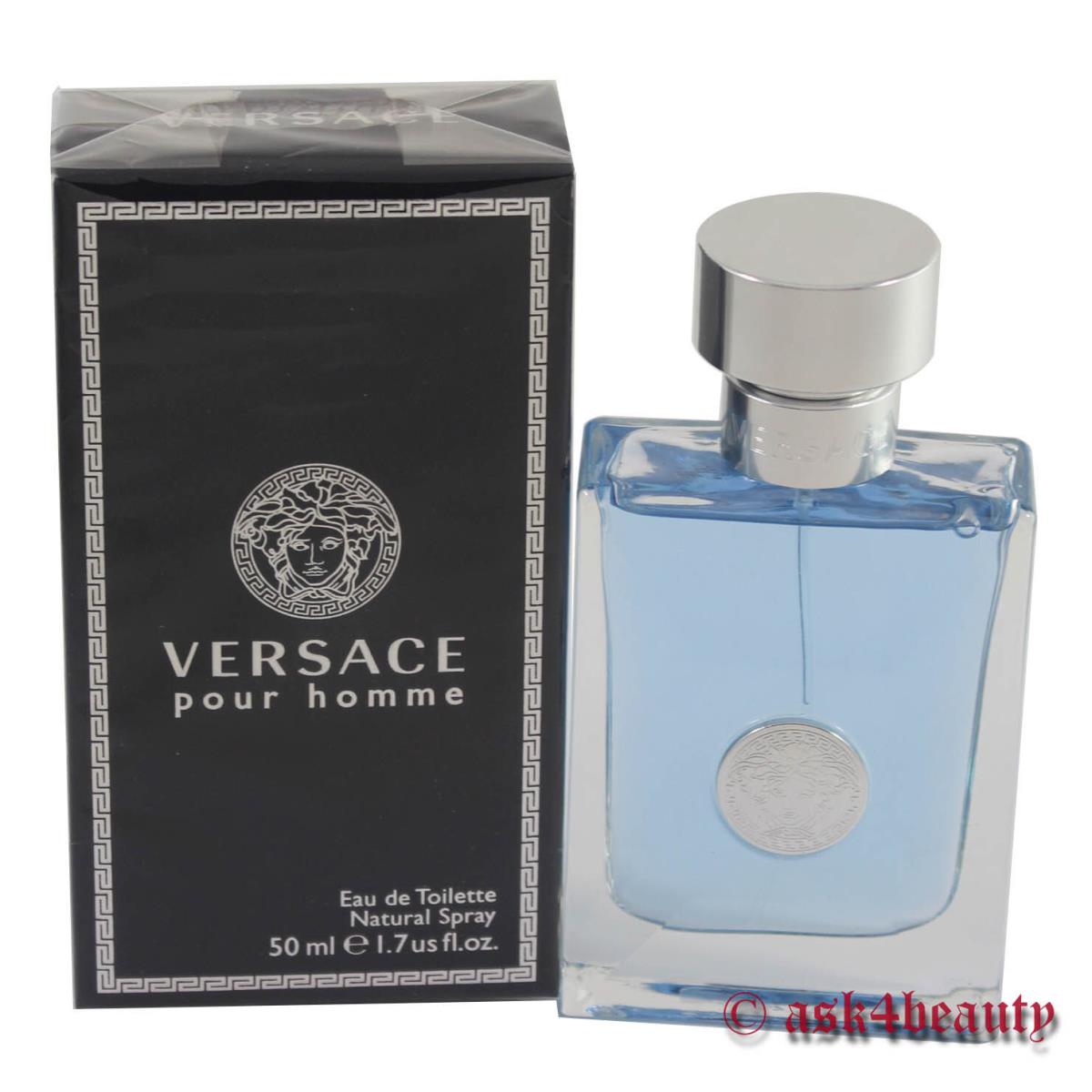 Versace Pour Homme by Versace 1.7oz/50ml Edt Spray For Men