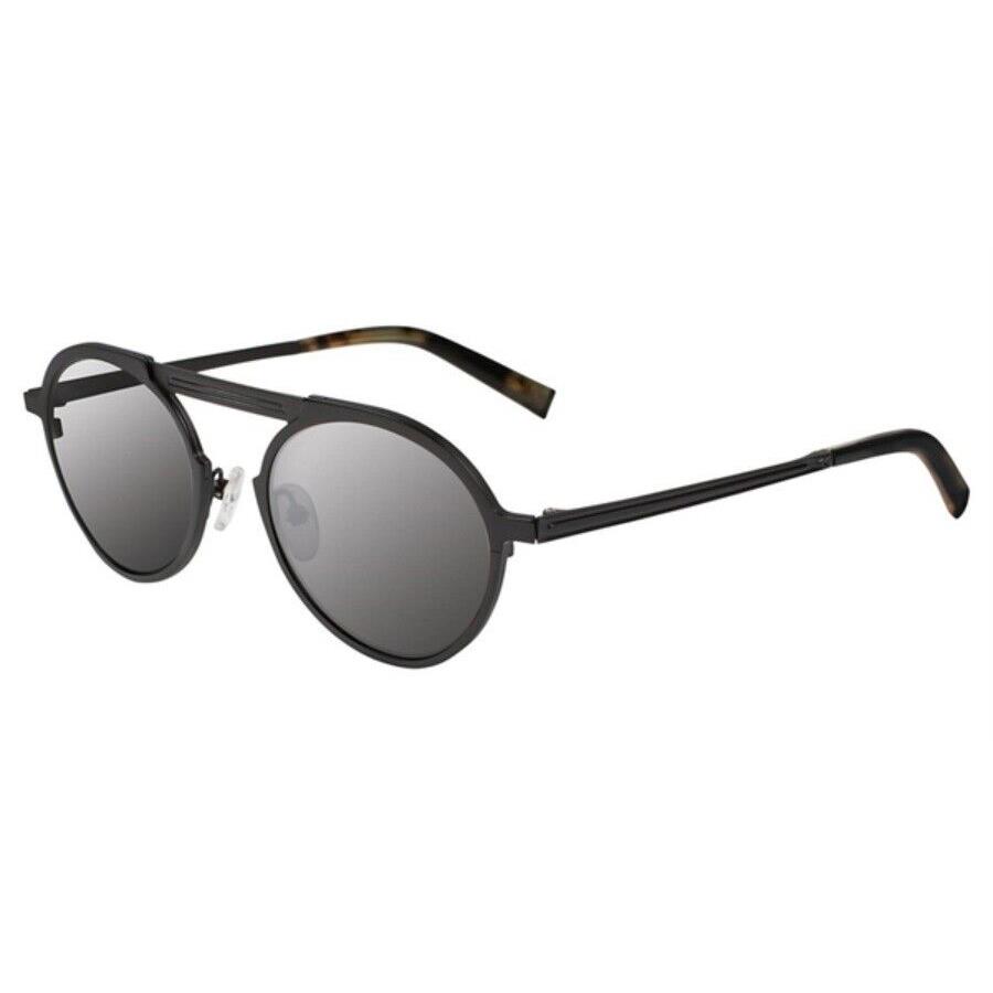 John Varvatos Sunglasses Cooper V517 49mm Matte Black / Gunmetal Mirror