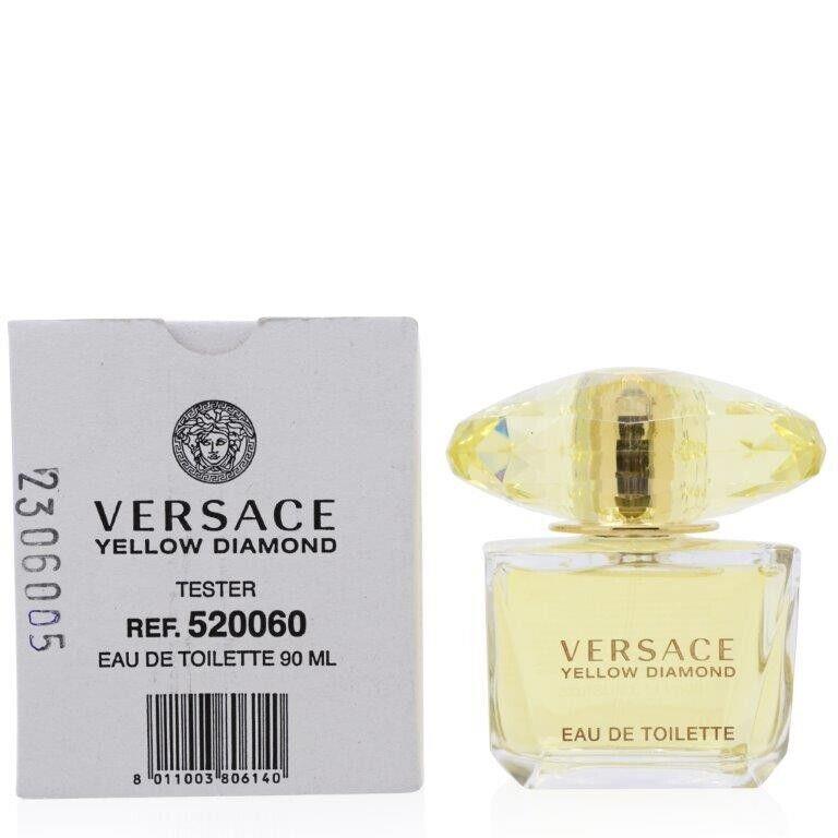 Versace Yellow Diamond Edt Spray Tester 3.0 OZ For Women