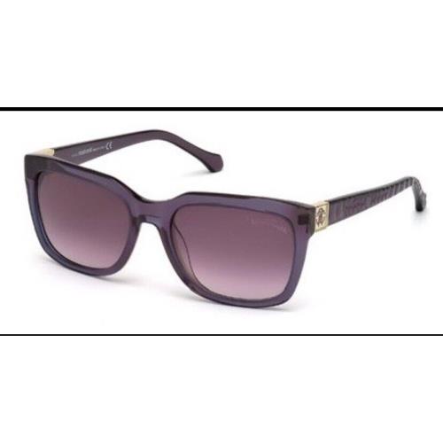 Roberto Cavalli Albali RC799S 83T Purple Plastic Sunglasses 55-18-140 Italy