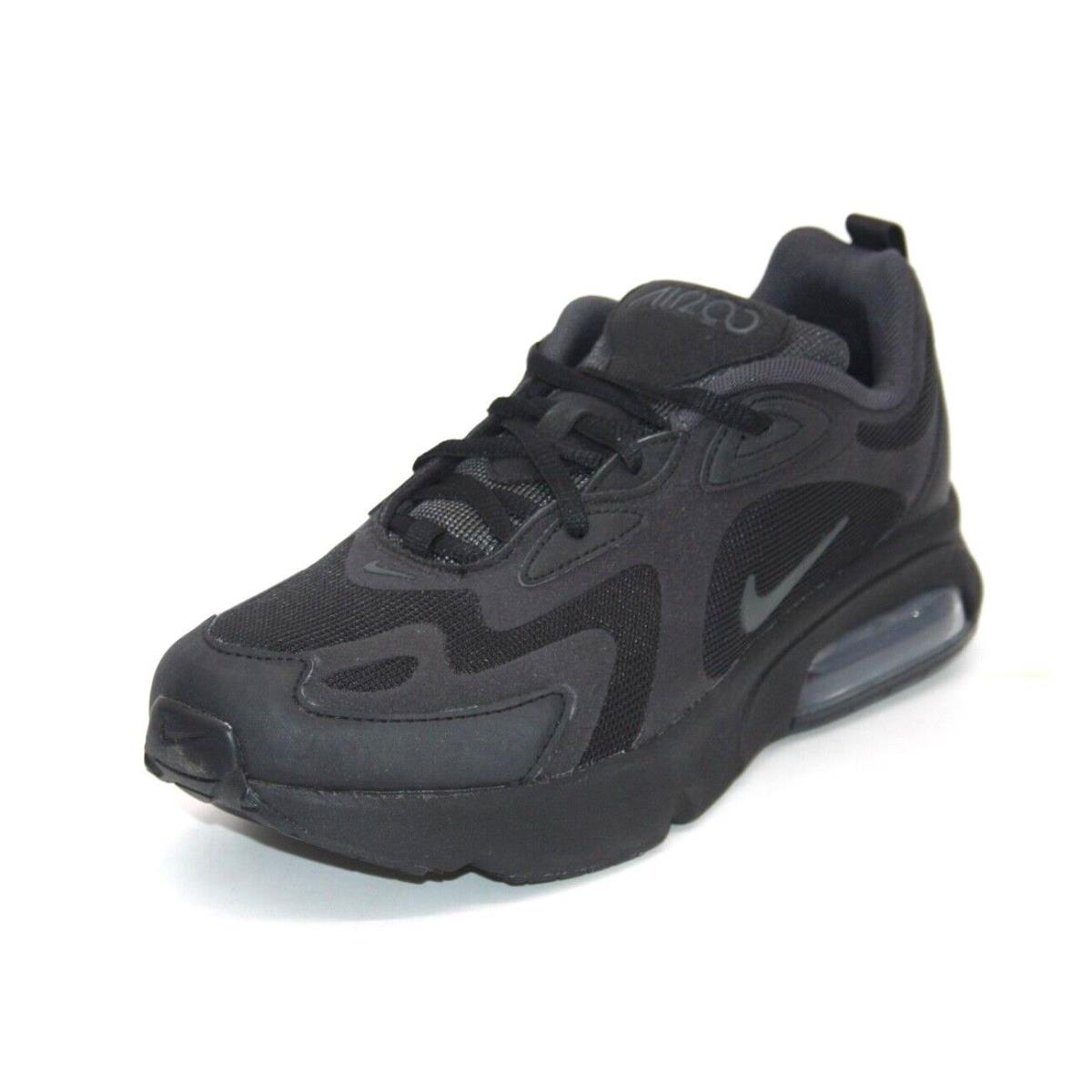 Nike Air Max 200 GS Running Shoe AT5627-001 Black/anthracite Big Kids