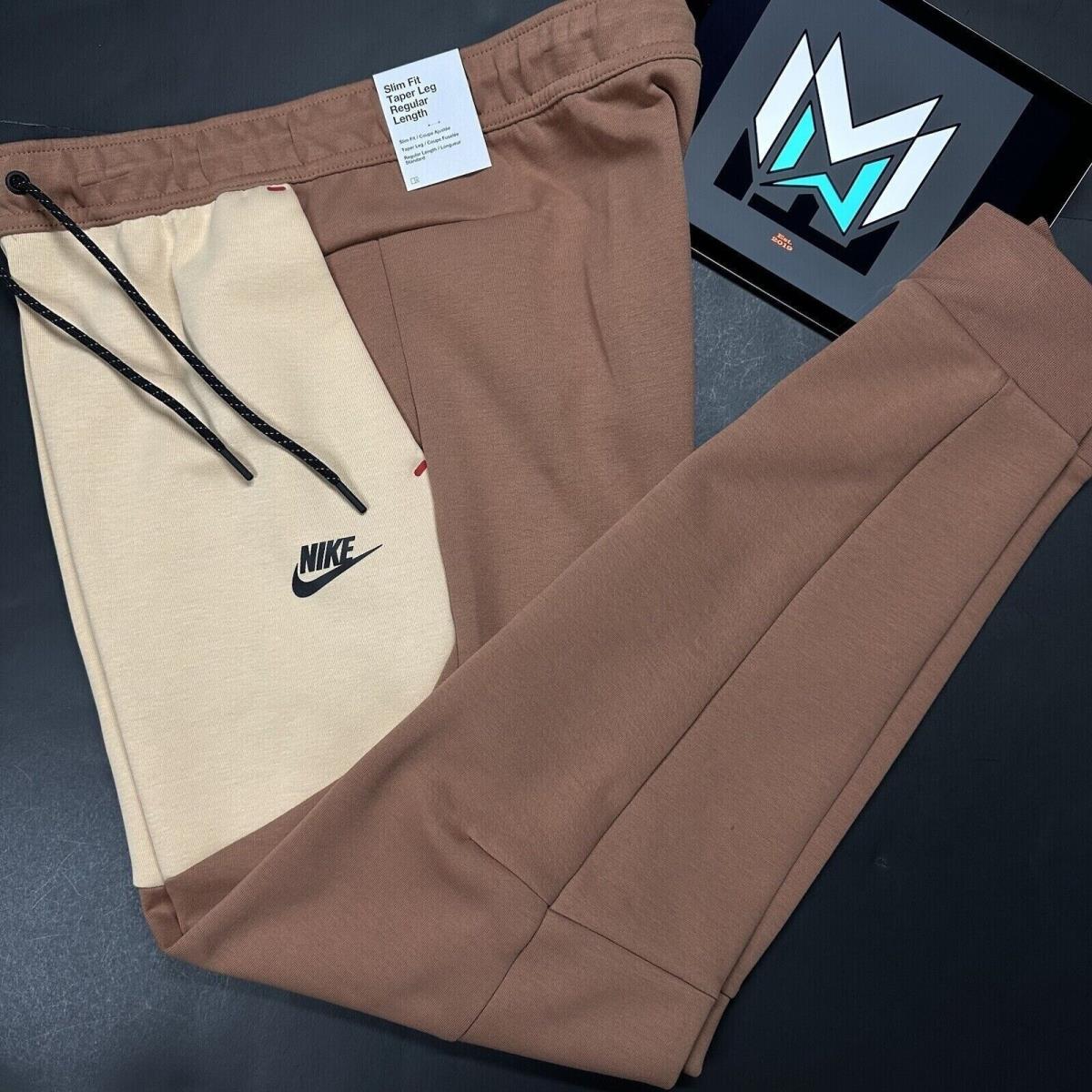 Nike Sportswear Tech Fleece Joggers Mineral Clay CU4495-215 Men s Sizes