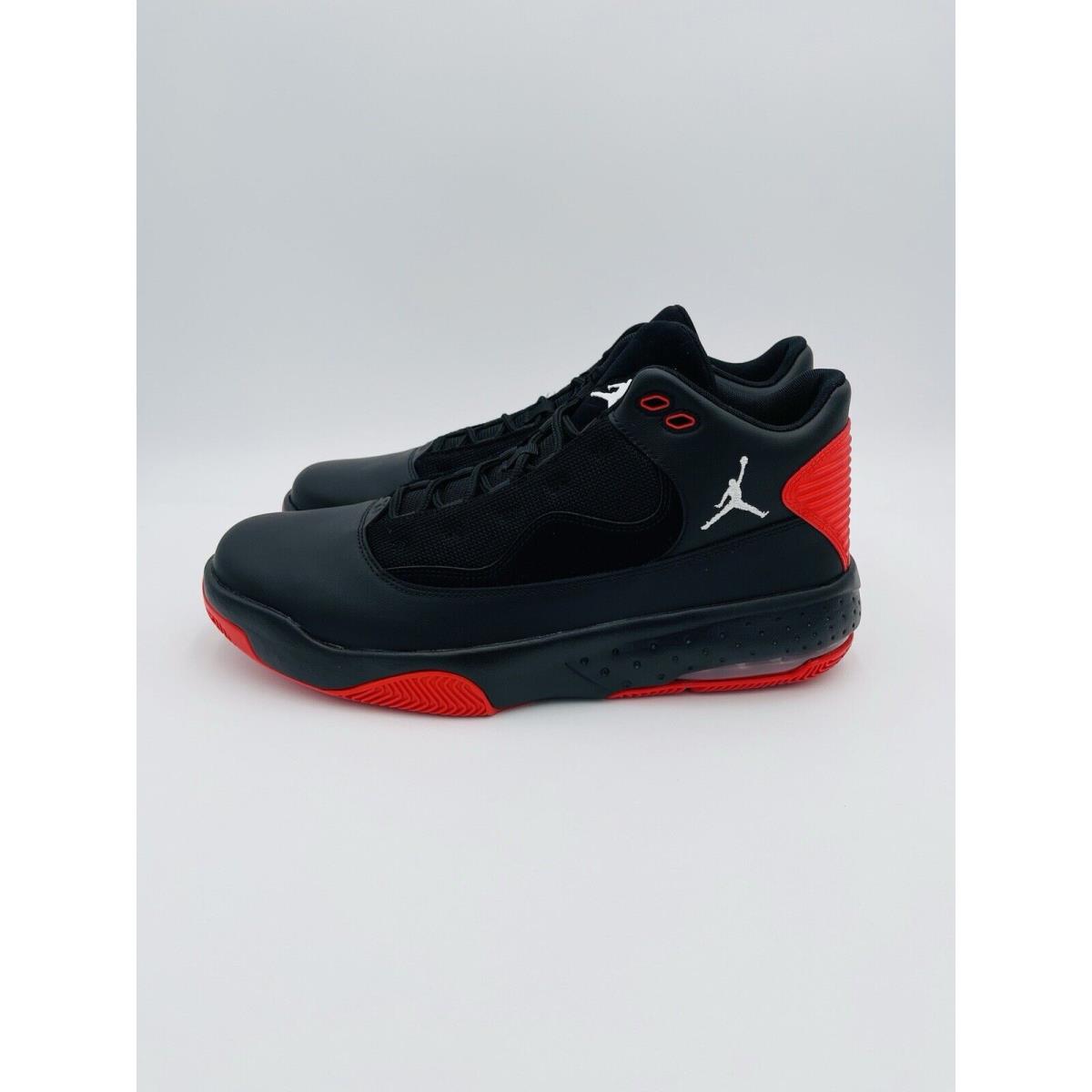 Nike Air Jordan Men`s Max Aura 2 Bred Black/red Basketball Shoes CK6636-060