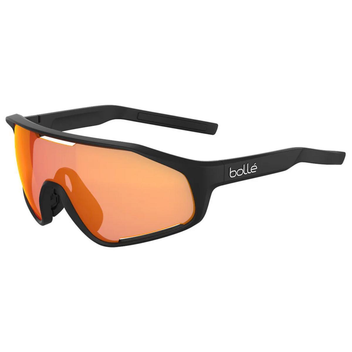 Bolle Shifter Sunglasses Black Matte Phantom Brown Red Photochromic