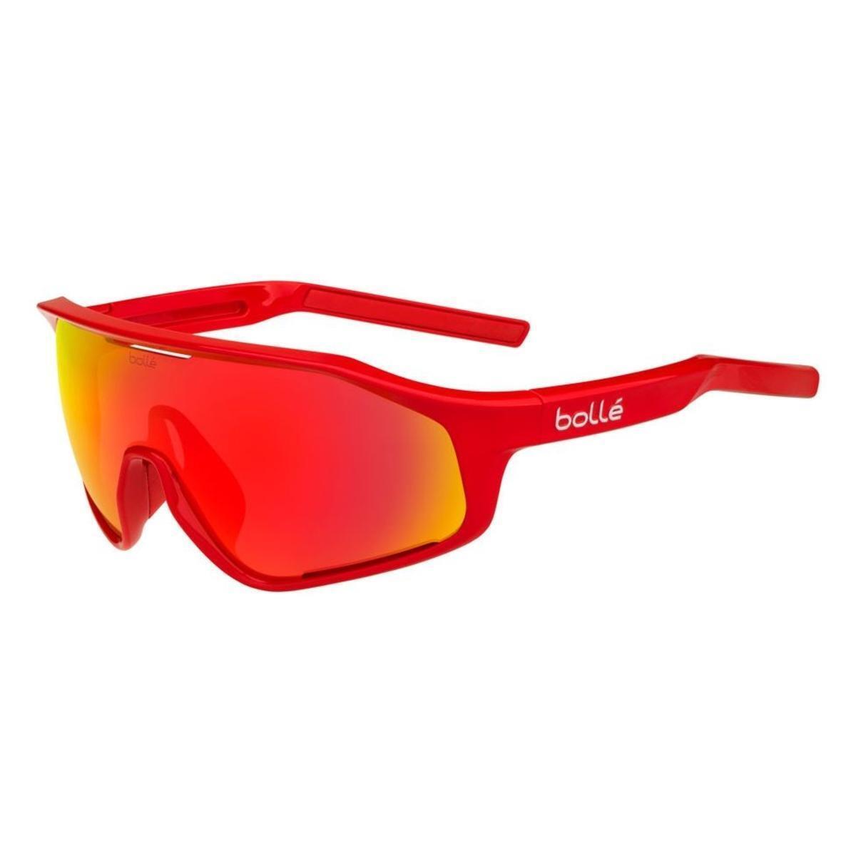 Bolle Shifter Sunglasses Red Shiny Phantom Brown Red Cat 2-3