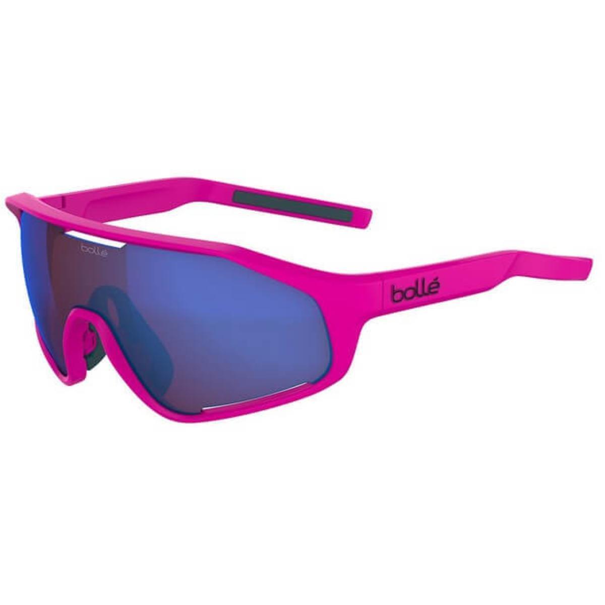 Bolle Shifter Sunglasses Pink Matte Brown Blue