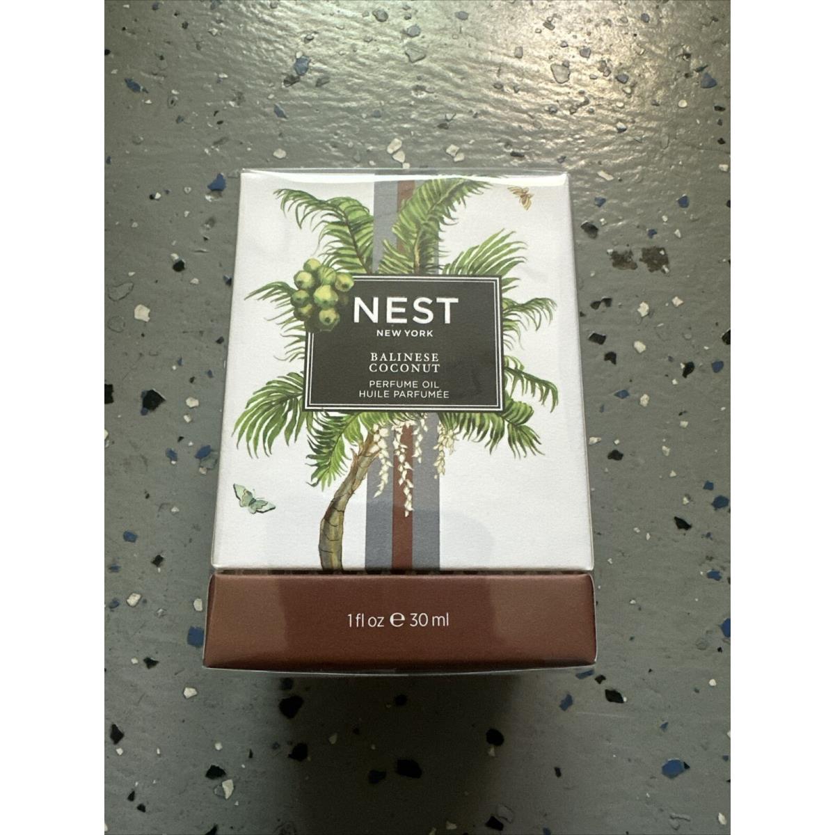 Nest York Fragrance Balinese Coconut Perfume Oil 1 fl oz 30 ml