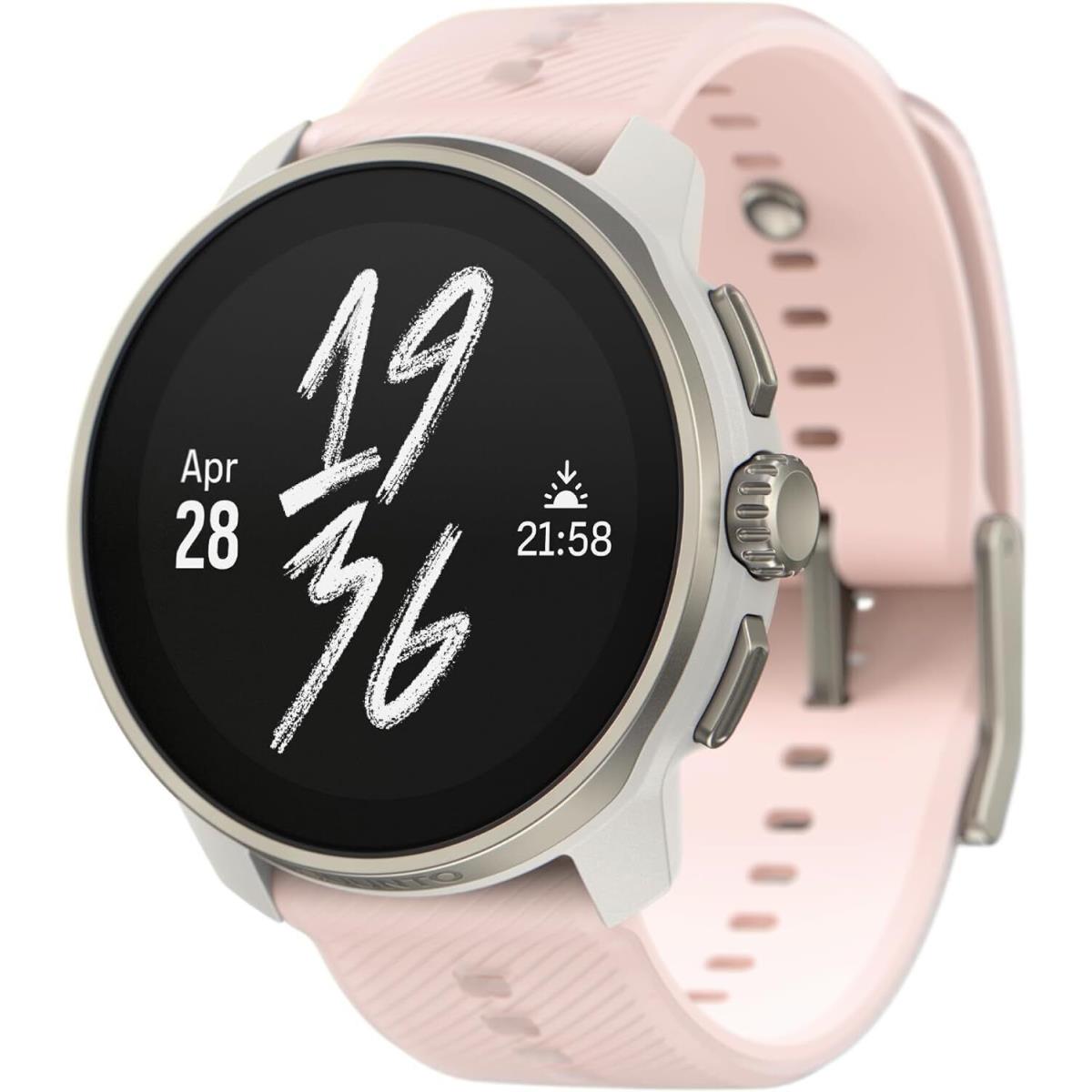 Suunto Race S Sports Steel Smartwatch Powder Pink Gps Amoled 45 mm