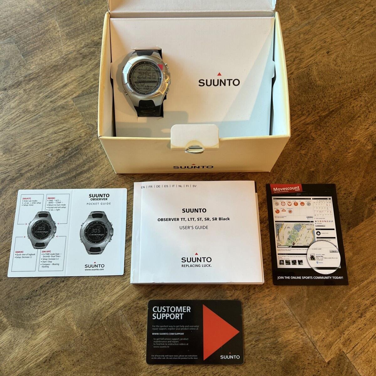 Suunto Observer SR Computer Watch - / Battery - Made IN Finland