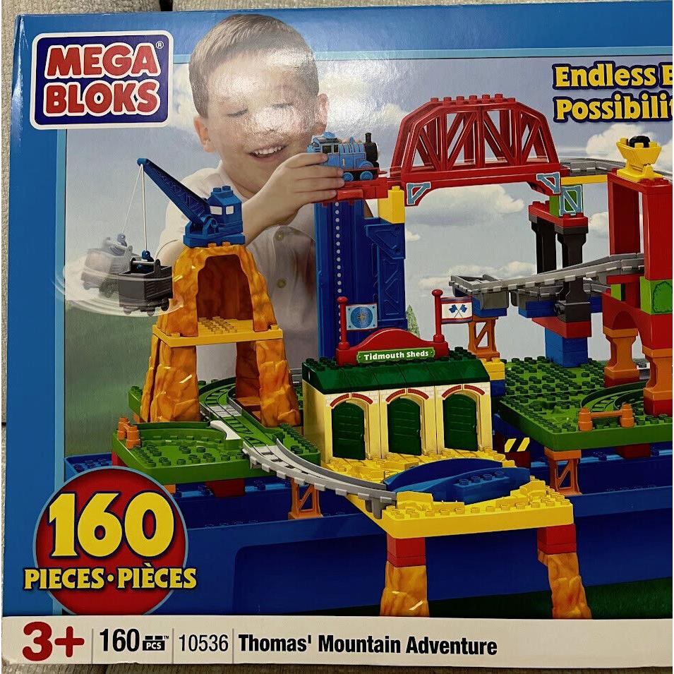 Mega Bloks 10536 Thomas and Friends Thomas` Mountain Adventure Set 160 Pcs