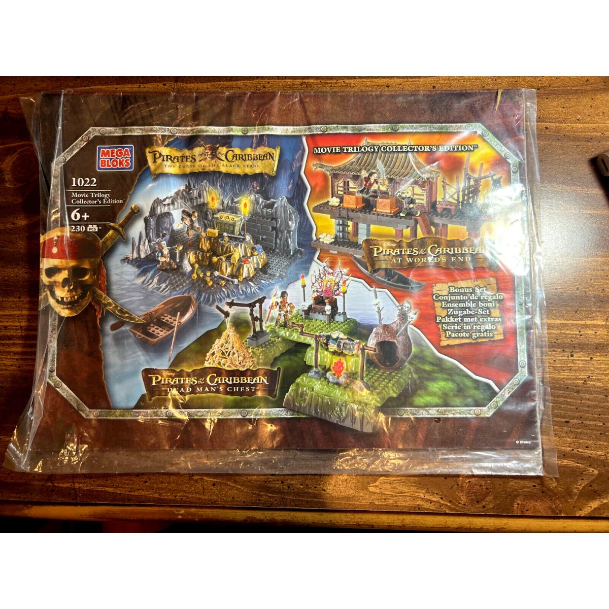 2006 Mega Bloks 1022 Pirates of Caribbean Instructions Only