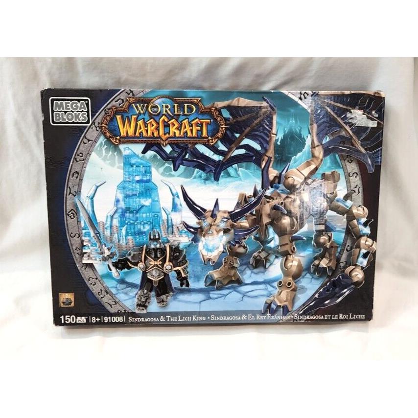 Mega Bloks World of Warcraft Sindragosa The Licht King Rare