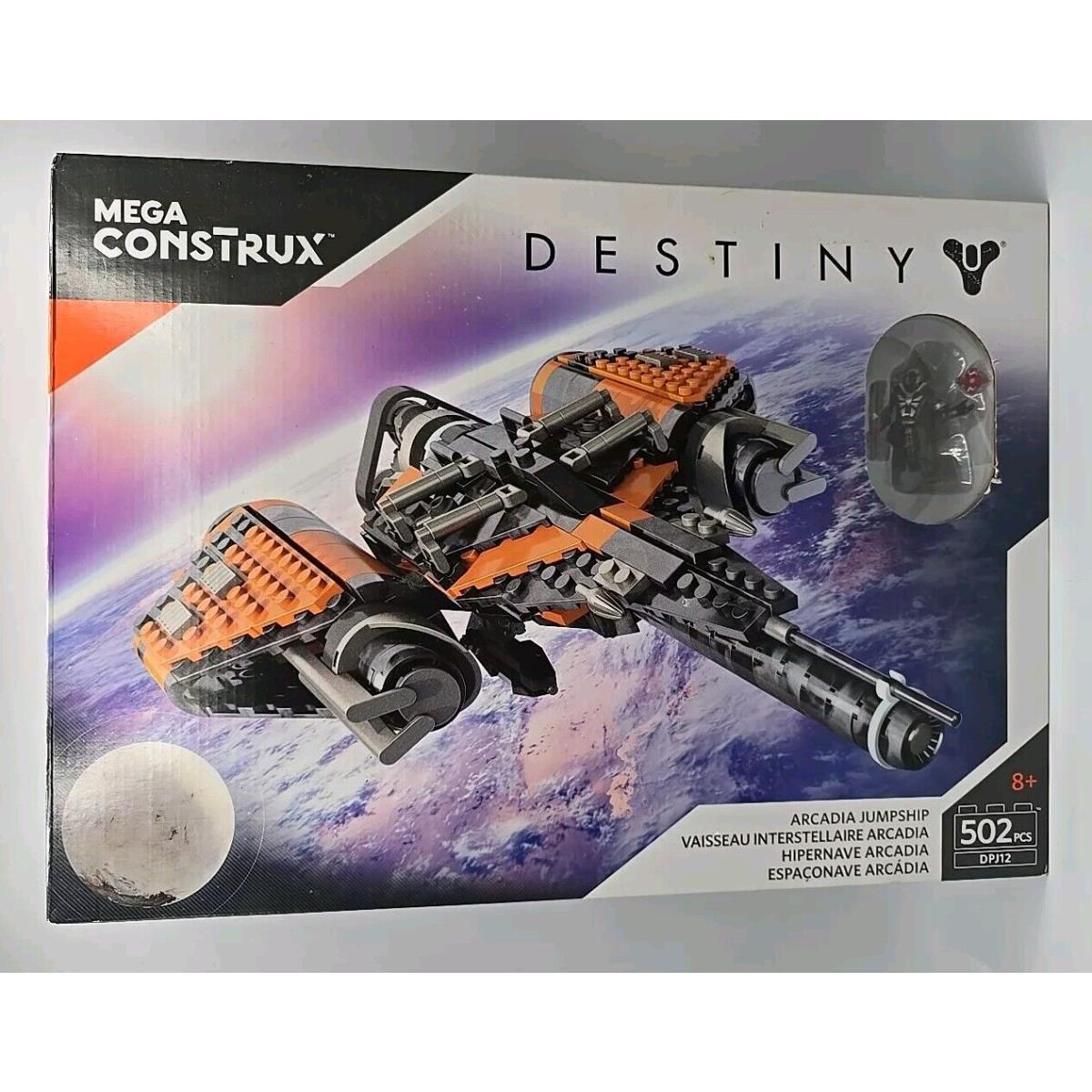 Mega Bloks Construx Destiny Acadia Jumpship DPJ12 501 Pcs