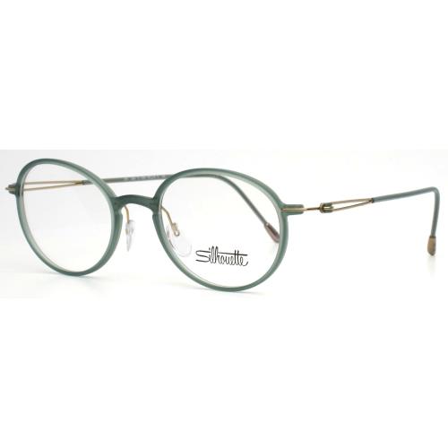 Silhouette Spx 2924 75 5540 Champagne Jungle Womens Eyeglasses 48-18-140 B:39