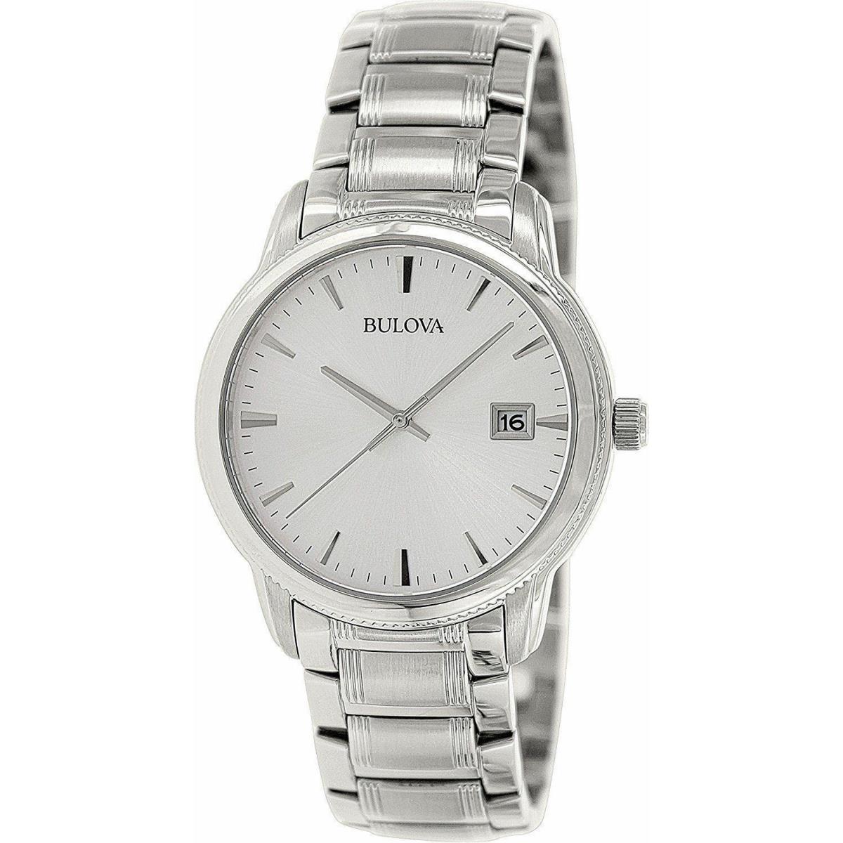 Bulova Men`s 96B105 Bracelet Silver Dial Watch