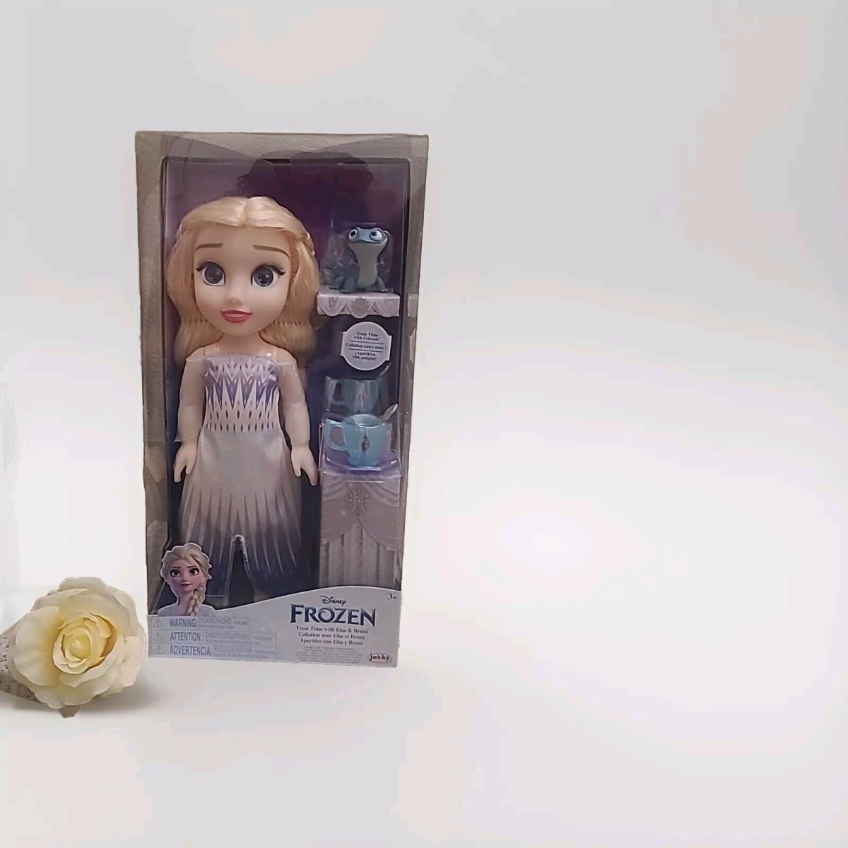 Frozen 2 Disney Princess Tea Time For Two Elsa and Bruni 14 Doll Tea Set