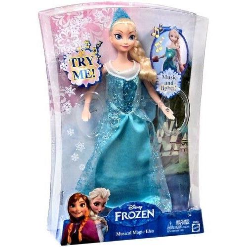 Disney Frozen Musical Magic Elsa 10 Doll Mattel Toys