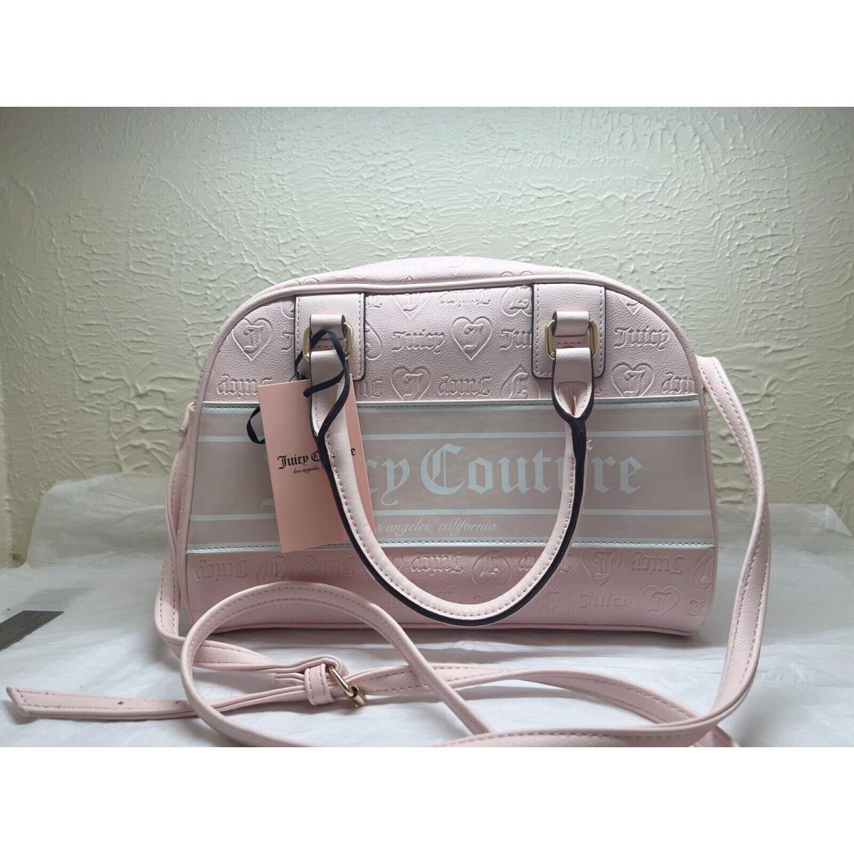 Juicy Couture Y2K Powder Blush Fashionista Bowler Handbag