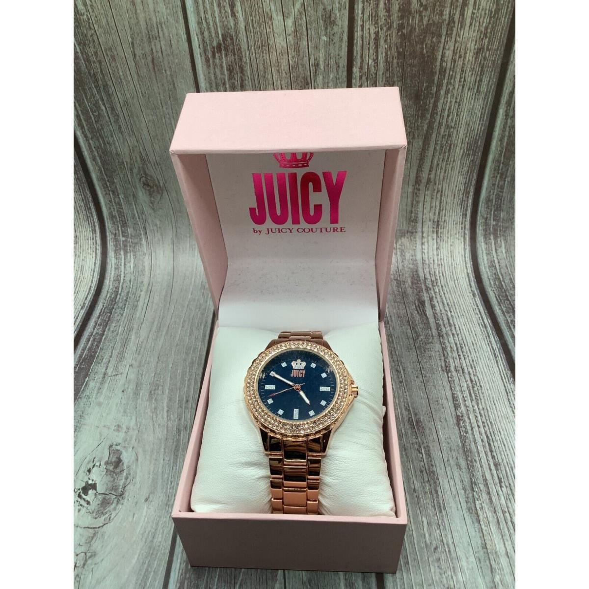 Juicy by Juicy Couture Women`s Rose Goldtone Bracelet Watch