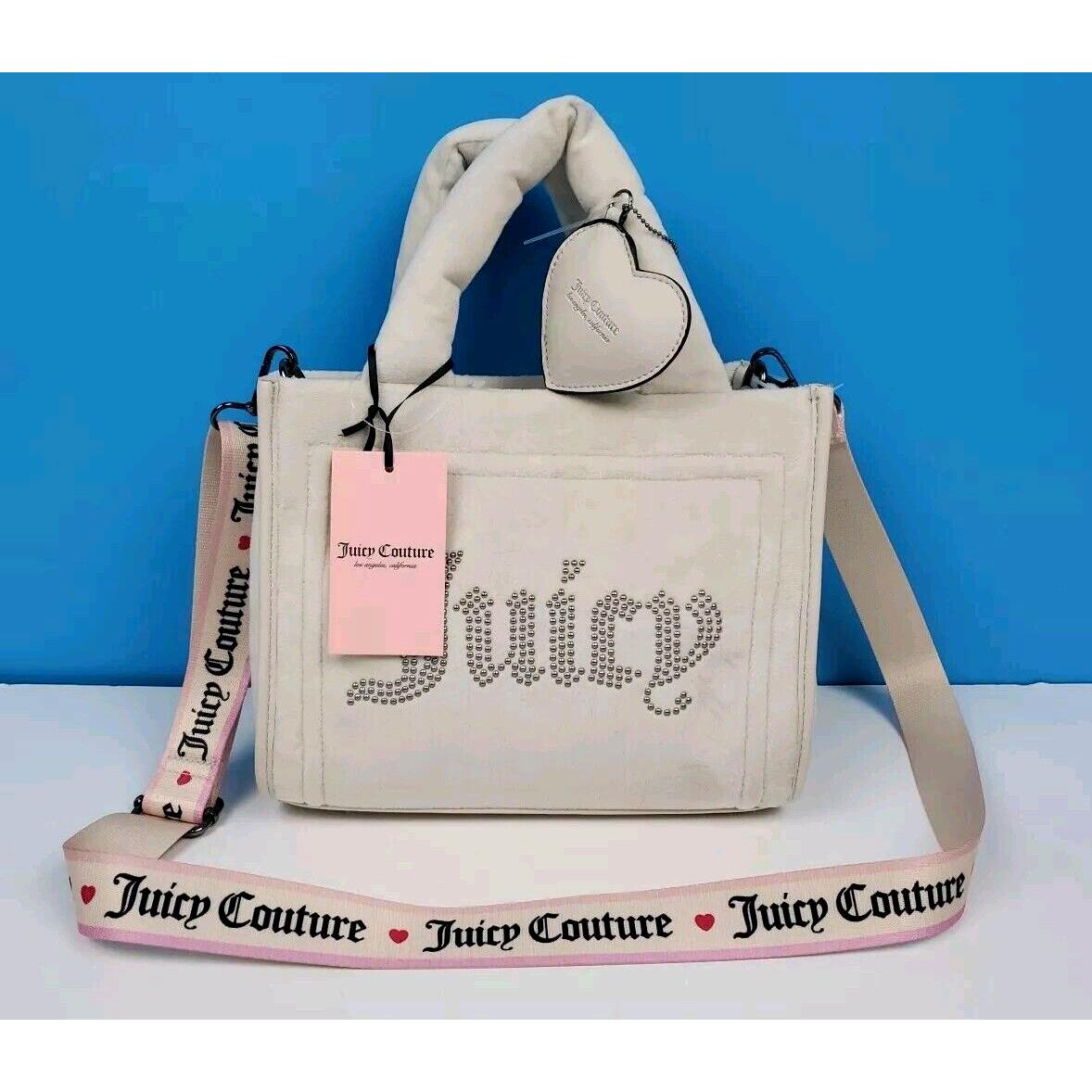 Juicy Couture Velour Angel Extra Spender Mini Tote Bag Purse