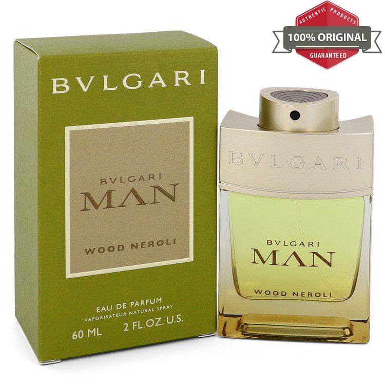 Bvlgari Man Wood Neroli Cologne 2 oz Edp Spray For Men by Bvlgari