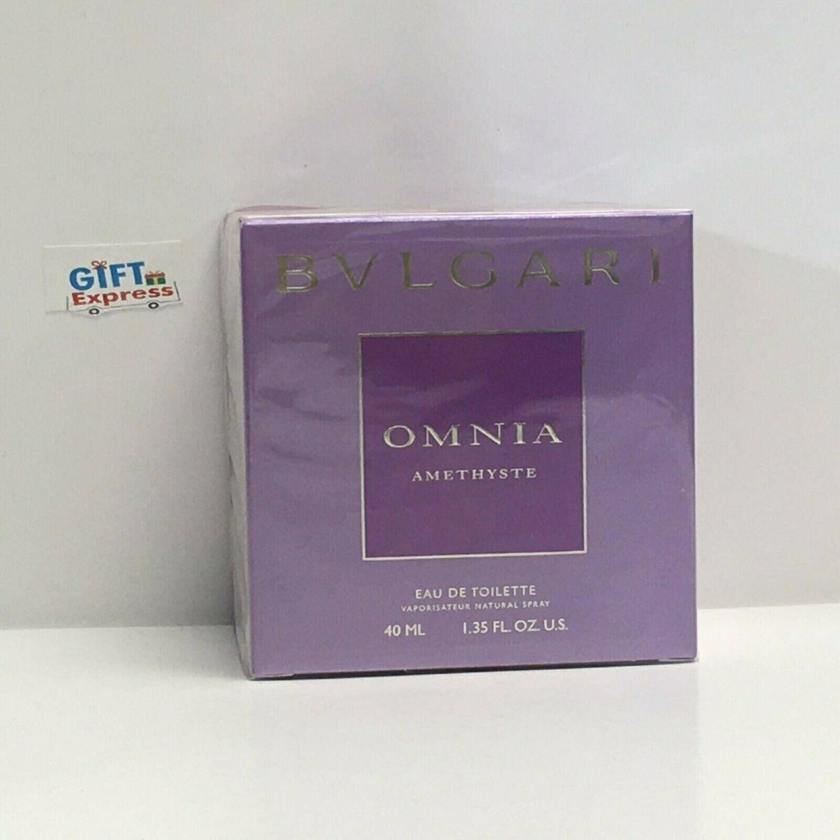 Bvlgari Omnia Amethyste Eau de Toilette Perfume For Women 1.35 Oz