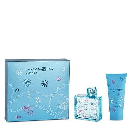 Mandarina Duck Cute Blue For Women 3.4 OZ Edp Spray + 6.7 OZ Body Lotion