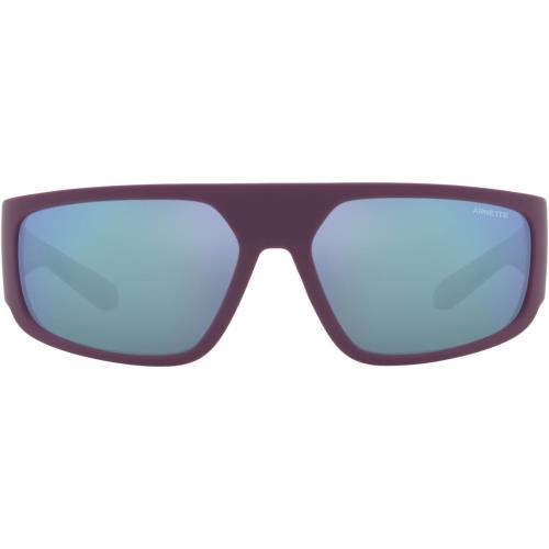 Arnette Men`s an 4304 Rectangular Sunglasses Heist 3.0 Matte Purple Light G