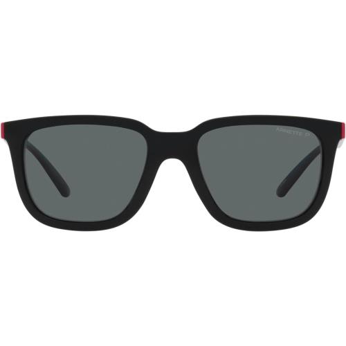 Arnette Men`s an 4306 Square Sunglasses Black