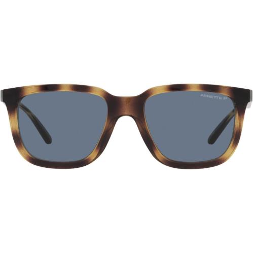 Arnette Men`s an 4306 Square Sunglasses Plaka Dark Havana Dark Blue Po