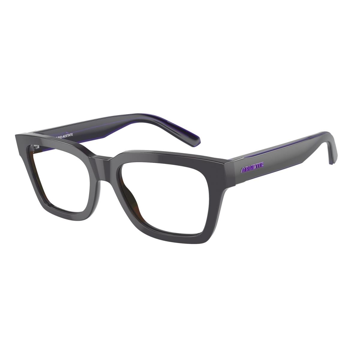 Arnette AN7228 1240 Cold Heart Grey Transparent 53 mm Men`s Eyeglasses