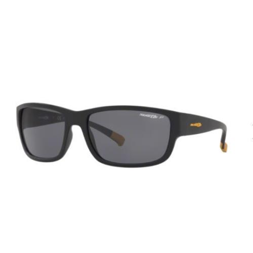 Arnette Bushwick Mens Sunglasses AN4256 AN 4256 01/81 62mm Black / Grey