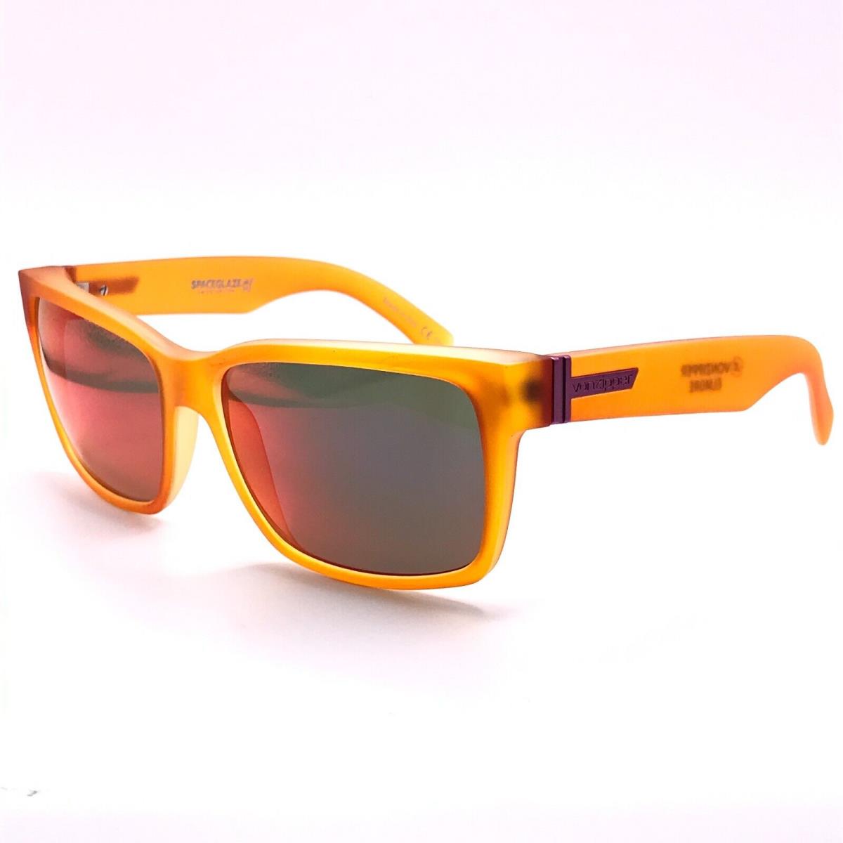 Vonzipper Elmore Spaceglaze Limited Addition Orange Tang Galactic Glo Sunglasses