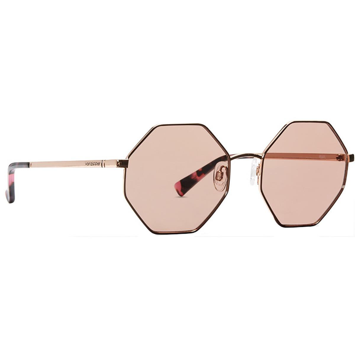 Vonzipper Women`s Pearl One Size Rose Gold/rose/rose Sunglasses