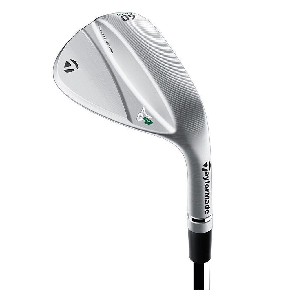 Taylor Made Milled Grind 4 Chrome Lob Wedge 60 08 Low Bounce Steel Left