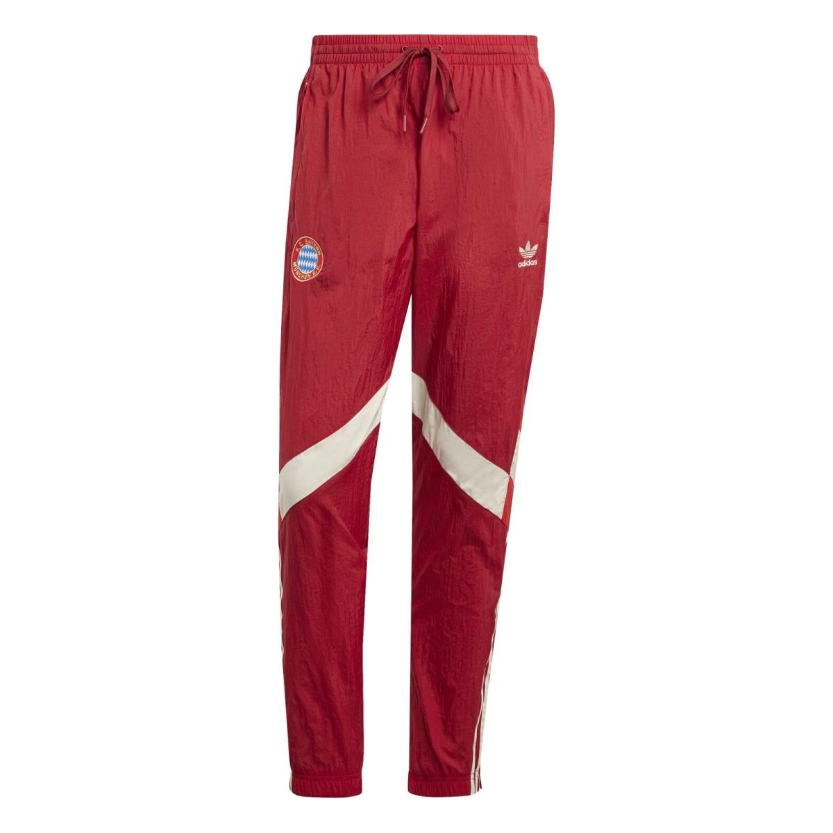 Men`s Adidas Originals Maroon Bayern Munich Lifestyler Track Pants