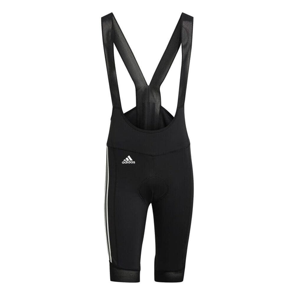 Adidas Men`s The Padded Cycling Bib Shorts Black/white