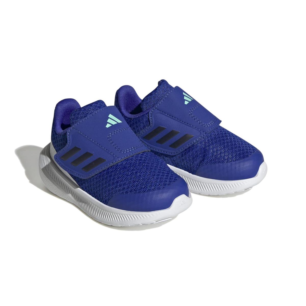 Boy`s Sneakers Athletic Shoes Adidas Kids Runfalcon 3.0 AC Toddler - Lucid Blue/Legend Ink/Footwear White