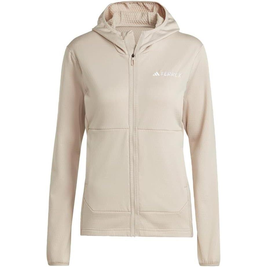 Adidas Women`s Terrex Xperior Light Fleece Hooded Jacket